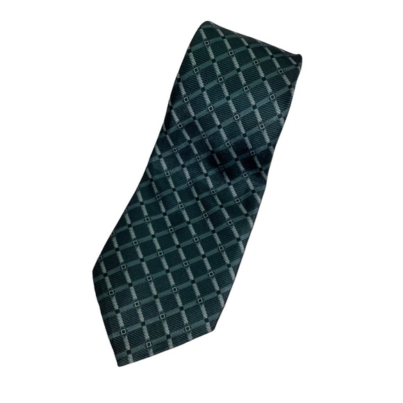 Brice Green Patterned Tie - Picture 2 of 6